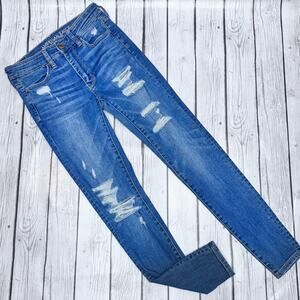 American Eagle Hi Rise Super Stretch Jeans Size 2 Regular